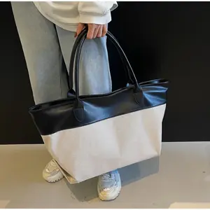 شنطة توت كلاسيكية,شنطة عمل نسائية,شنطة توت بلونين,شنطة جلد بيج وأبيض,شنطة توت واسعة,شنط كتف كلاسيك,شنط رسمية يومية,شنط سرح.