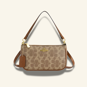 حقيبة نسائية صيفية أنيقة بتصميم كلاسيكي ناعم