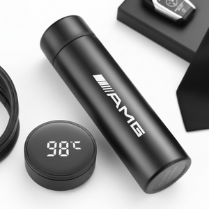 كوب حراري معزول 500 مل بشعار amg للماء والقهوة والشاي