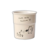 كوب سيراميك 225 مل برسومات قطط لطيفة | كوب قهوة ولاتيه للمطبخ والمقهى